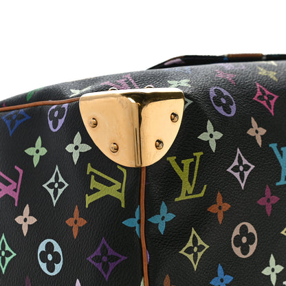 Louis Vuitton Monogram Multicolor Speedy 30 Black 8 of 29