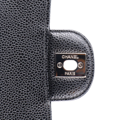 Chanel Caviar Quilted Medium Double Flap Black 7 of 11