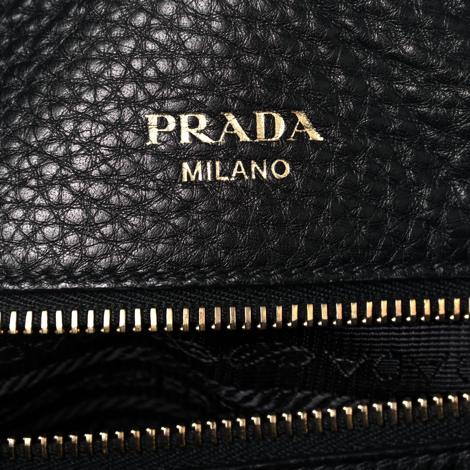Prada Vitello Daino Boxy Tote Black 11 of 13