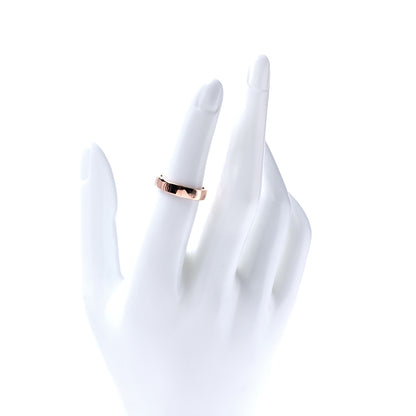 Cartier 18K Pink Gold 4mm Happy Birthday Band Ring 51 5.75 2 of 6