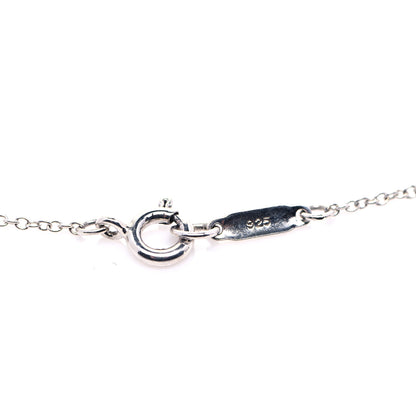 Tiffany Sterling Silver Small Bow Pendant Necklace 5 of 5