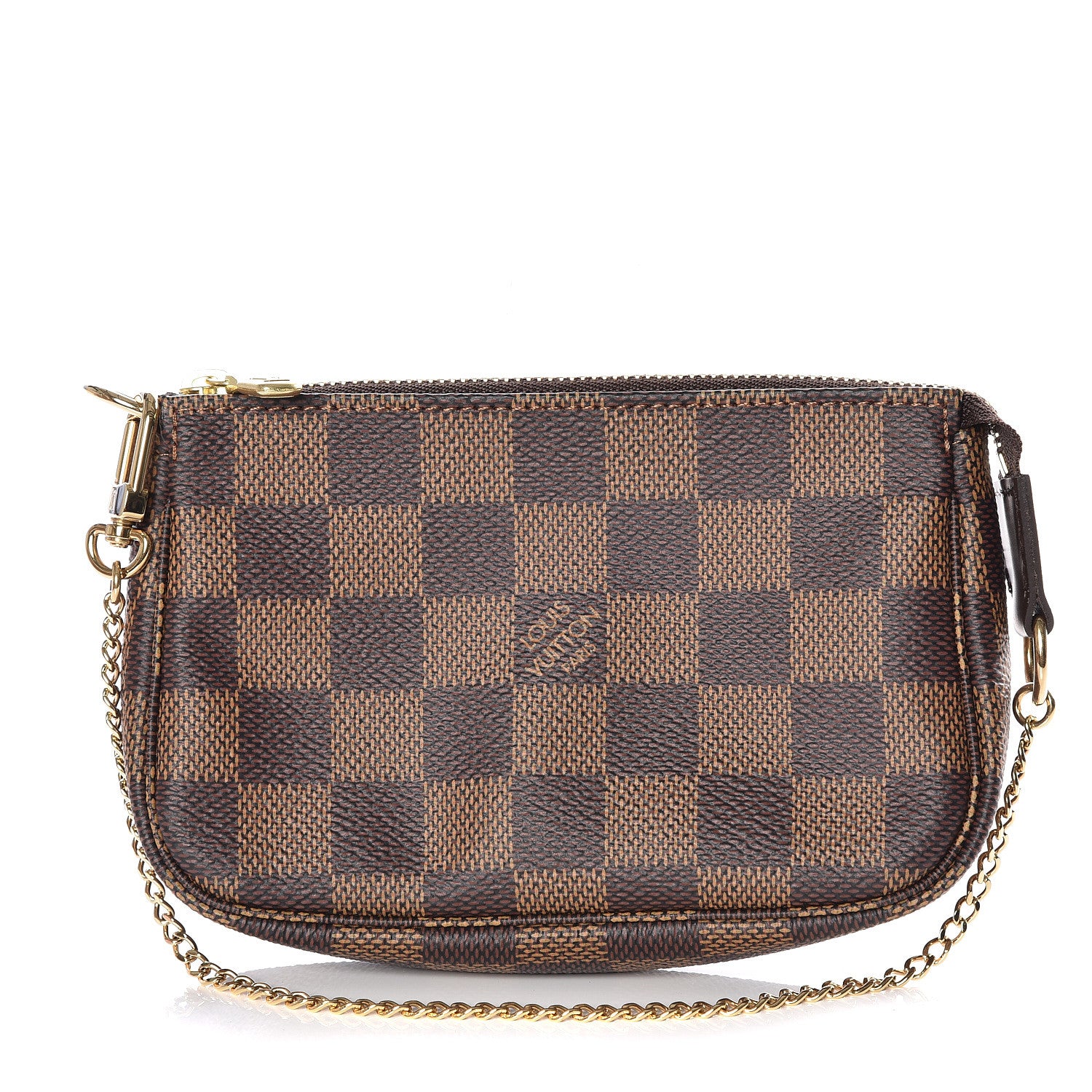 Louis Vuitton Damier Ebene Mini Pochette Accessories 1 of 9