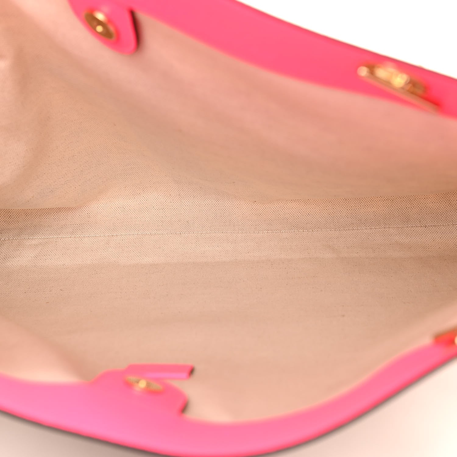 Gucci Canvas Flora Large Rajah Chain Tote White Multicolor Fuxia Fluo 6 of 13