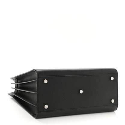 Saint Laurent Grained Calfskin Small Sac De Jour Black 4 of 10