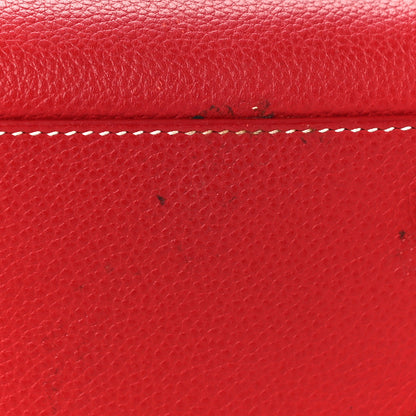 Saint Laurent Grained Calfskin Nano Sac De Jour Lipstick Red 15 of 15