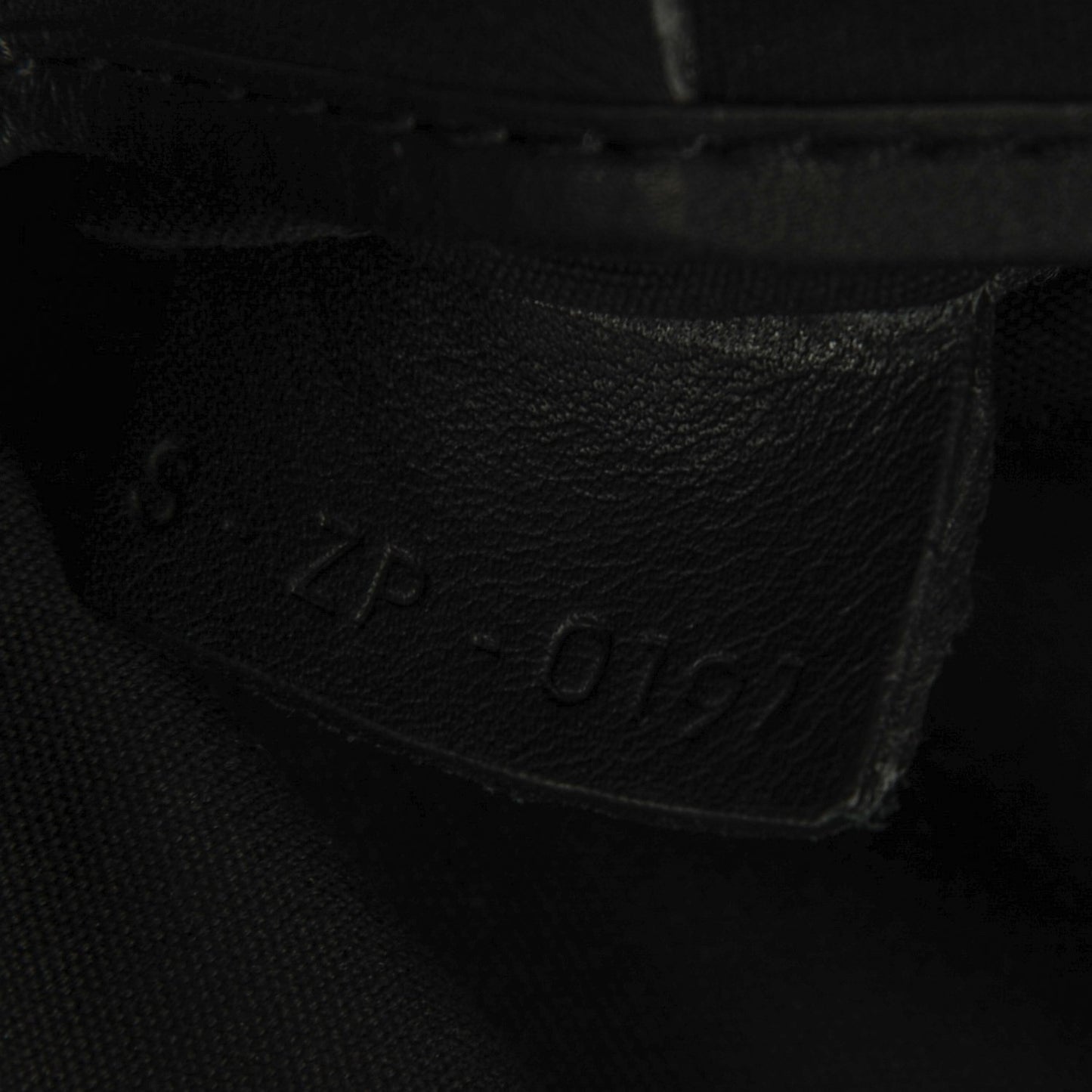 Smooth Calfskin Nano Luggage Black