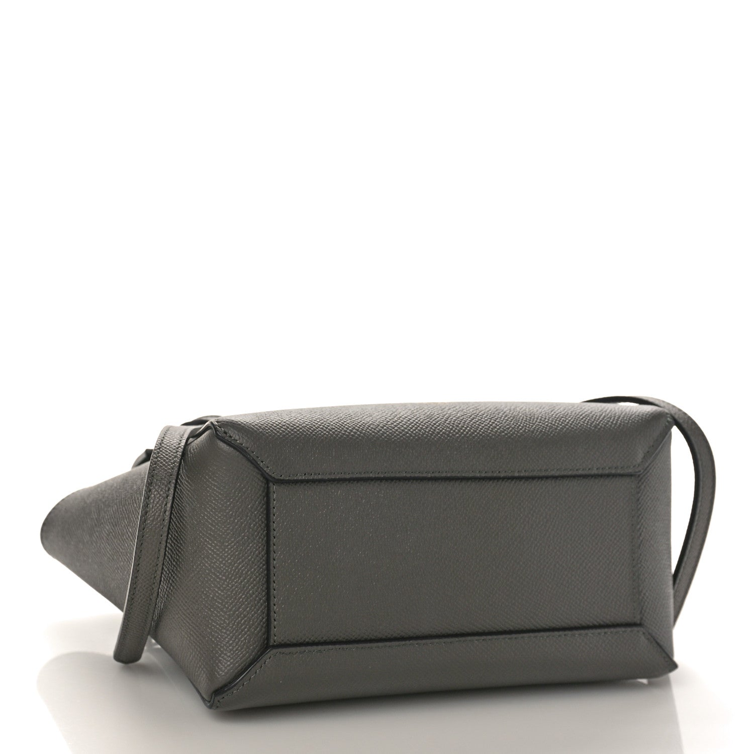 Celine Grained Calfskin Nano Belt Bag Grey 5 of 8