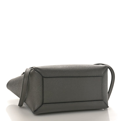 Celine Grained Calfskin Nano Belt Bag Grey 5 of 8
