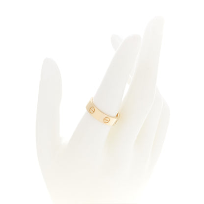Cartier 18K Yellow Gold 5.5mm LOVE Ring 56 7.5 2 of 5