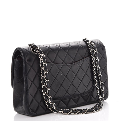 Chanel Lambskin Quilted Small Double Flap Black 3 of 14