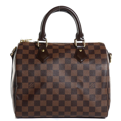 Louis Vuitton Damier Ebene Speedy Bandouliere 25 1 of 8