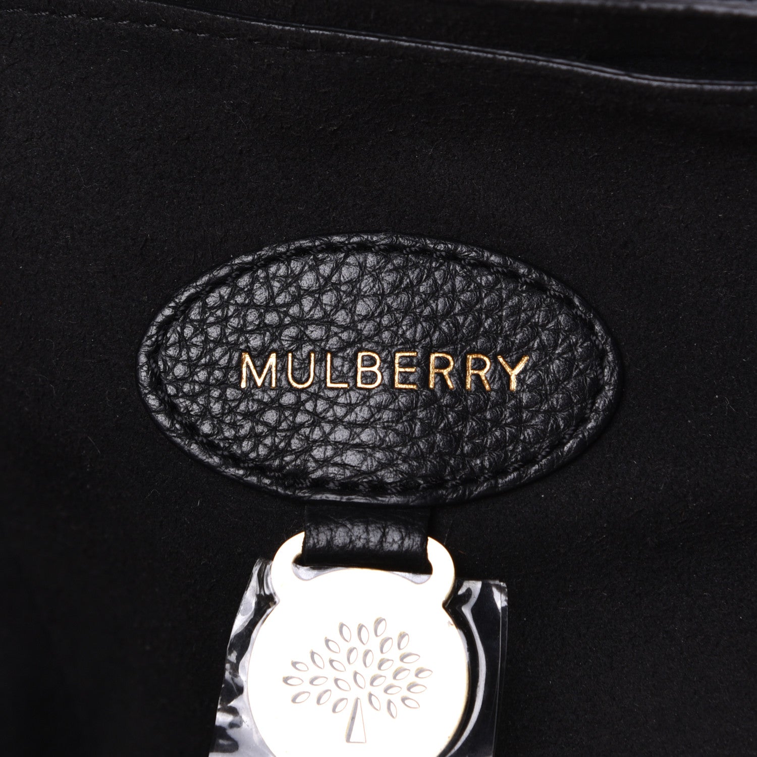Mulberry Natural Leather Bayswater Black 5 of 5