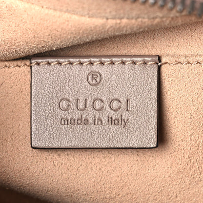 Gucci Calfskin Matelasse Small GG Marmont Chain Shoulder Bag Porcelain Rose 6 of 9