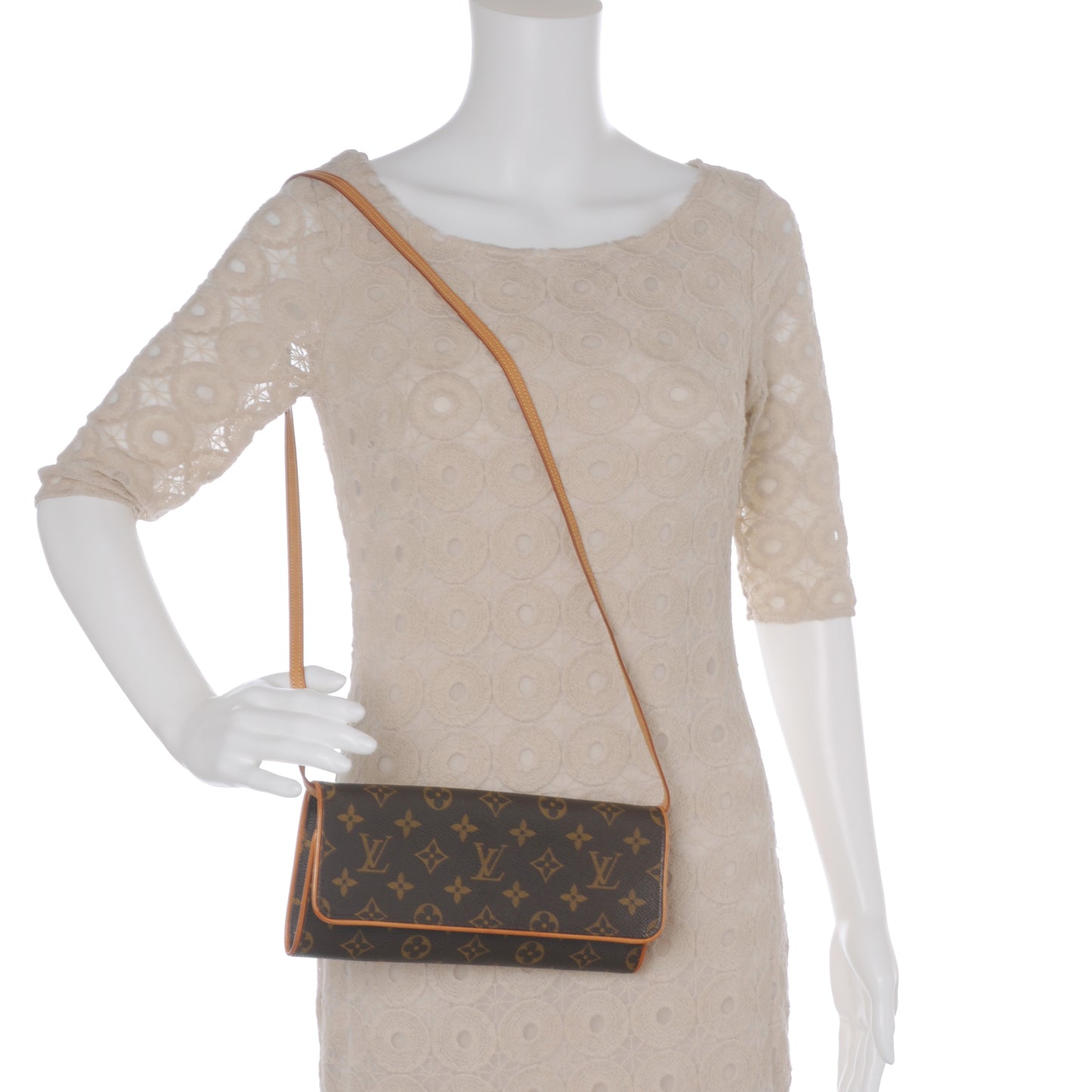Monogram Pochette Twin GM