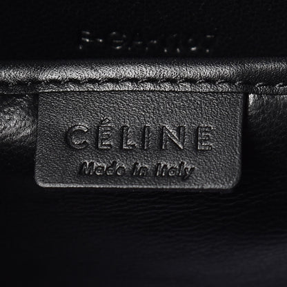 Celine Tartan Calfskin Nano Luggage Red Blue 7 of 11