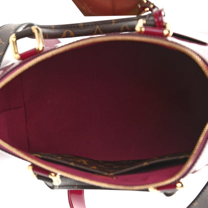 Louis Vuitton Patent Calfskin Miroir Tote Magenta 5 of 11