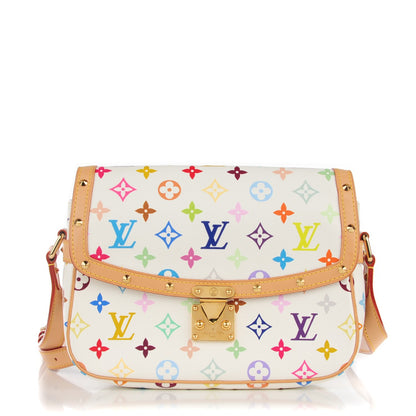 Louis Vuitton Monogram Multicolor Sologne White 1 of 7