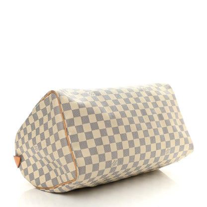 Louis Vuitton Damier Azur Speedy 35 4 of 9