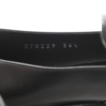 Gucci Calfskin Horsebit Loafers 36.5 Black 8 of 12