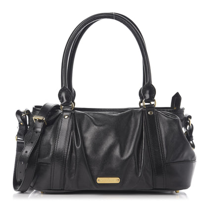 Burberry Smooth Calfskin Satchel Black 1 of 12