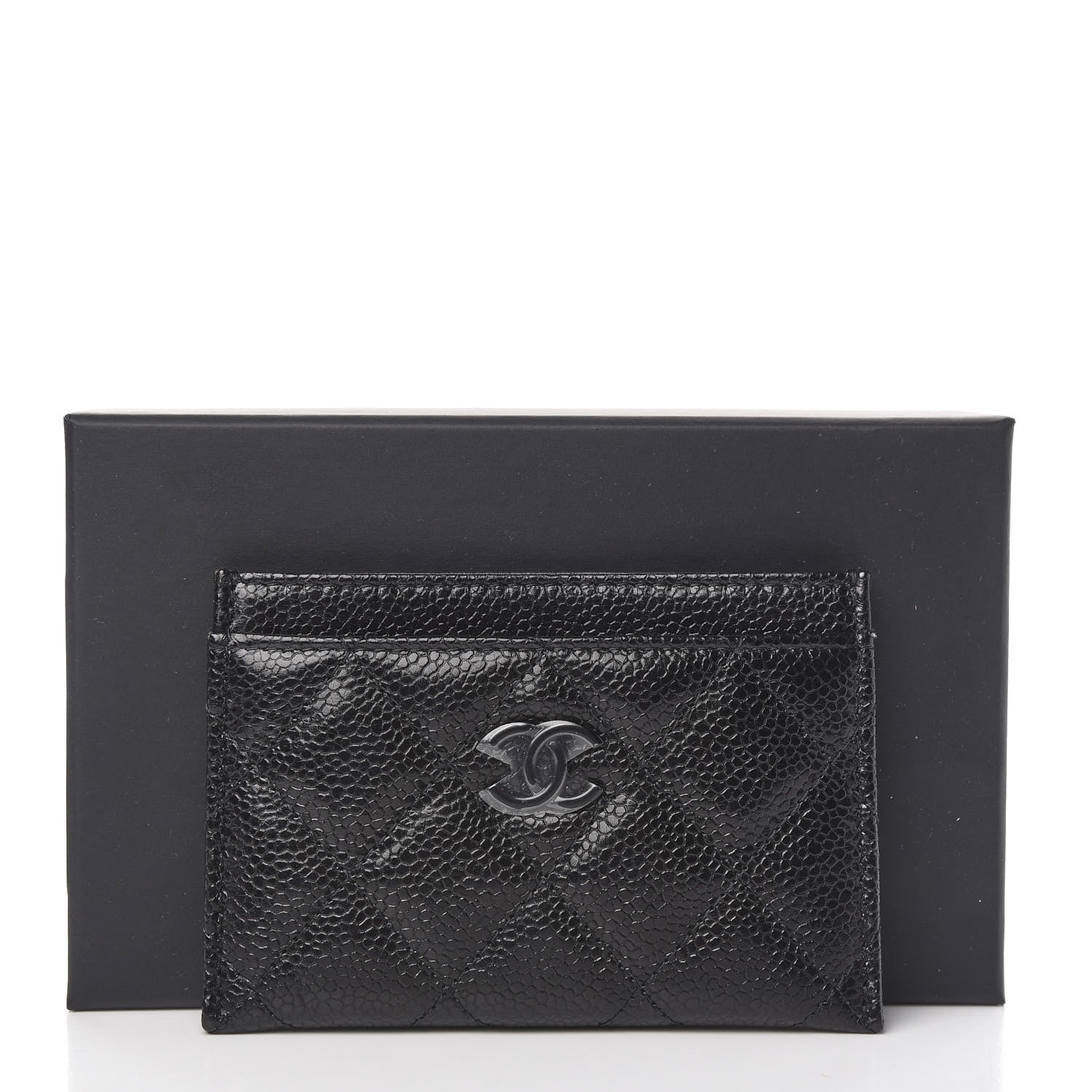 Chanel Caviar Quilted Incognito Card Holder Black 9 of 9
