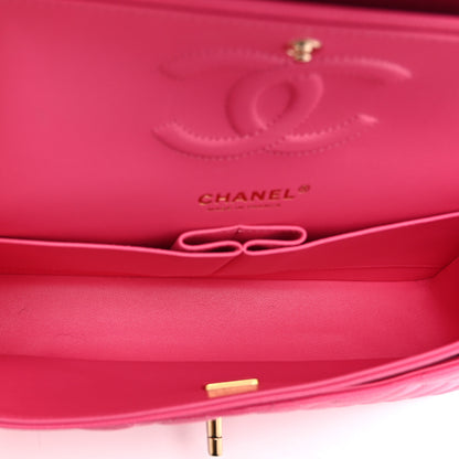 Chanel Caviar Quilted Medium Double Flap Pink 5 of 10