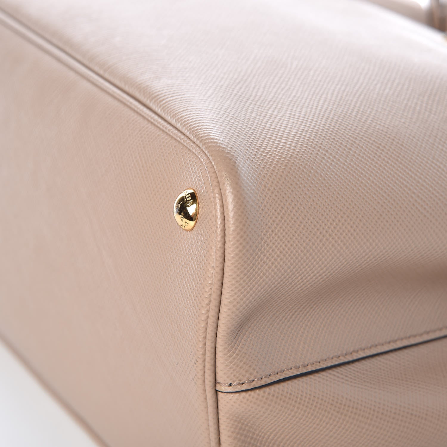 Prada Saffiano Cuir Medium Double Bag Cammeo 10 of 12