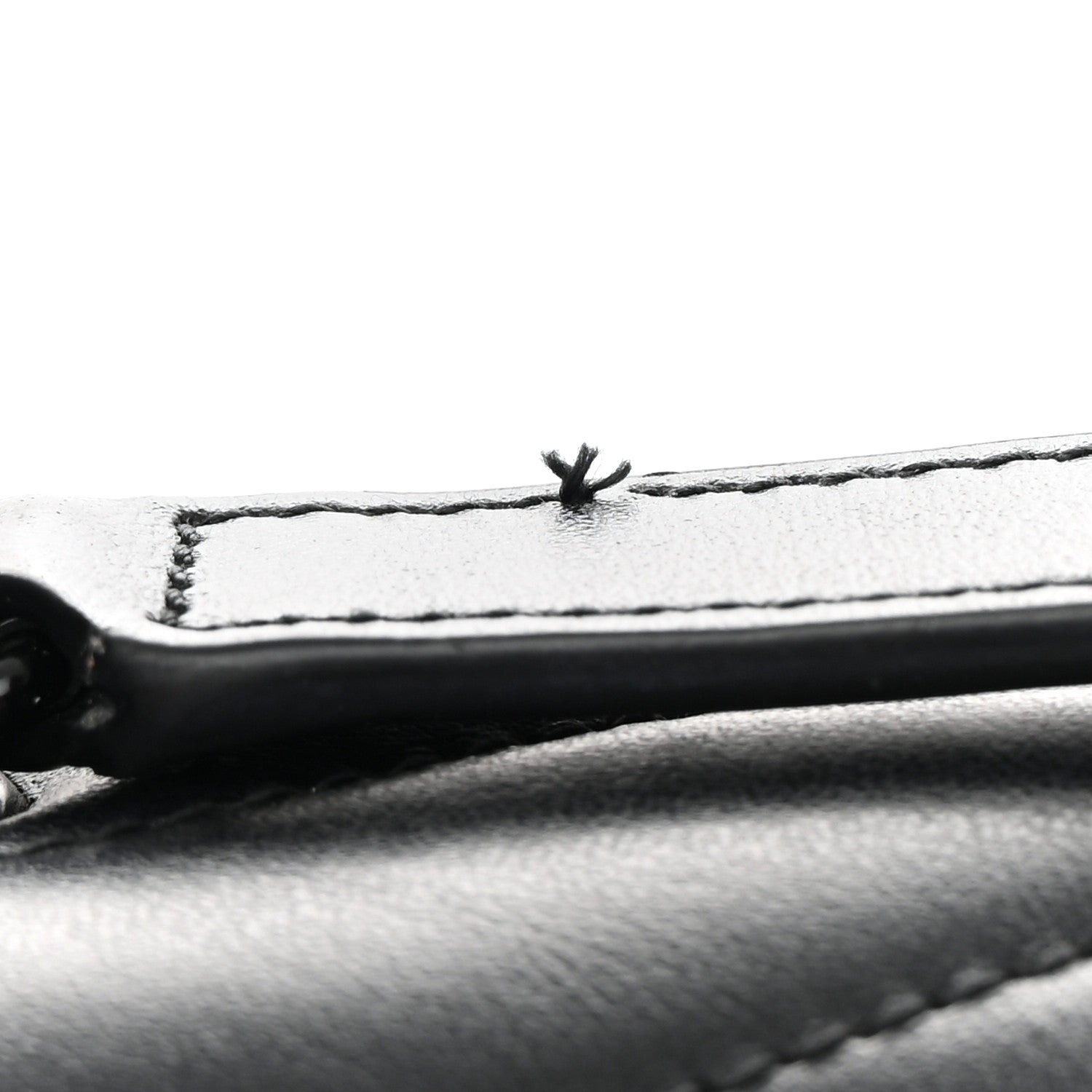Saint Laurent Calfskin Y Quilted Monogram Small Loulou Chain Satchel Black 13 of 14