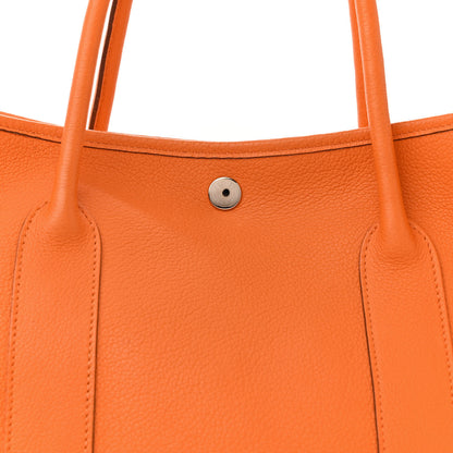 Hermes Negonda Garden Party Tote MM 36 Orange 8 of 15