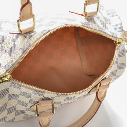 Louis Vuitton Damier Azur Speedy Bandouliere 25 6 of 8