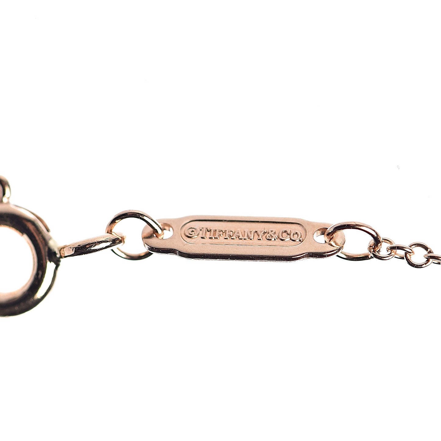 18K Rose Gold Infinity Pendant Necklace