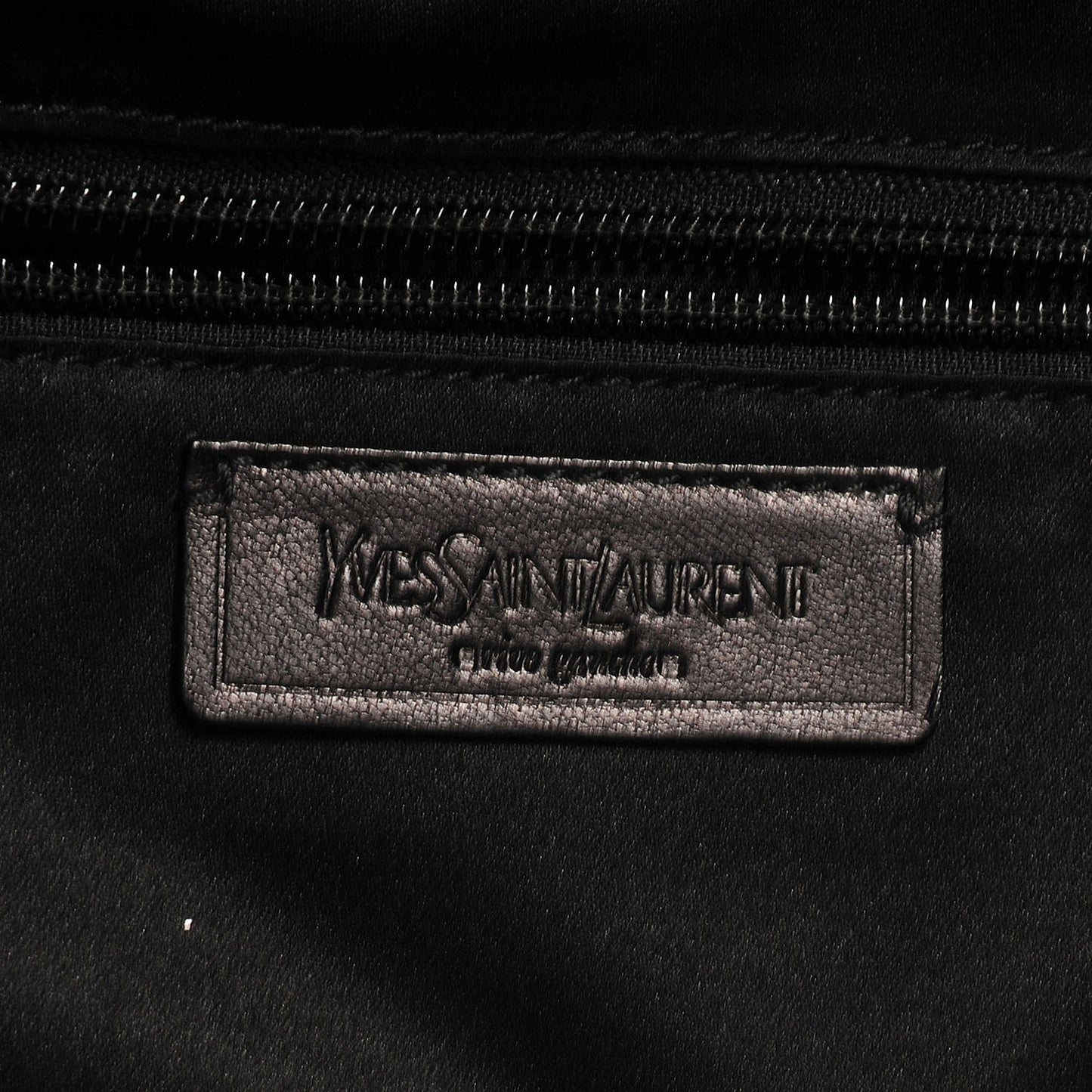 Satin Tanger Tote Black