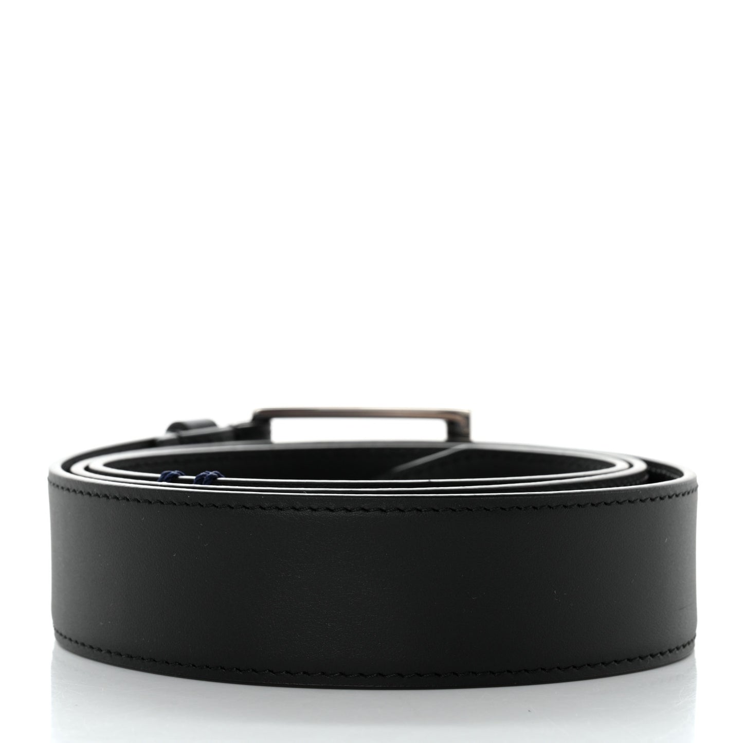 Calfskin Vendome 35mm Uniform Belt 100 40 Black