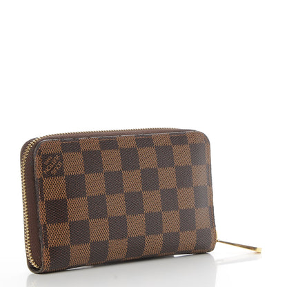 Louis Vuitton Damier Ebene Zippy Compact Wallet 3 of 8