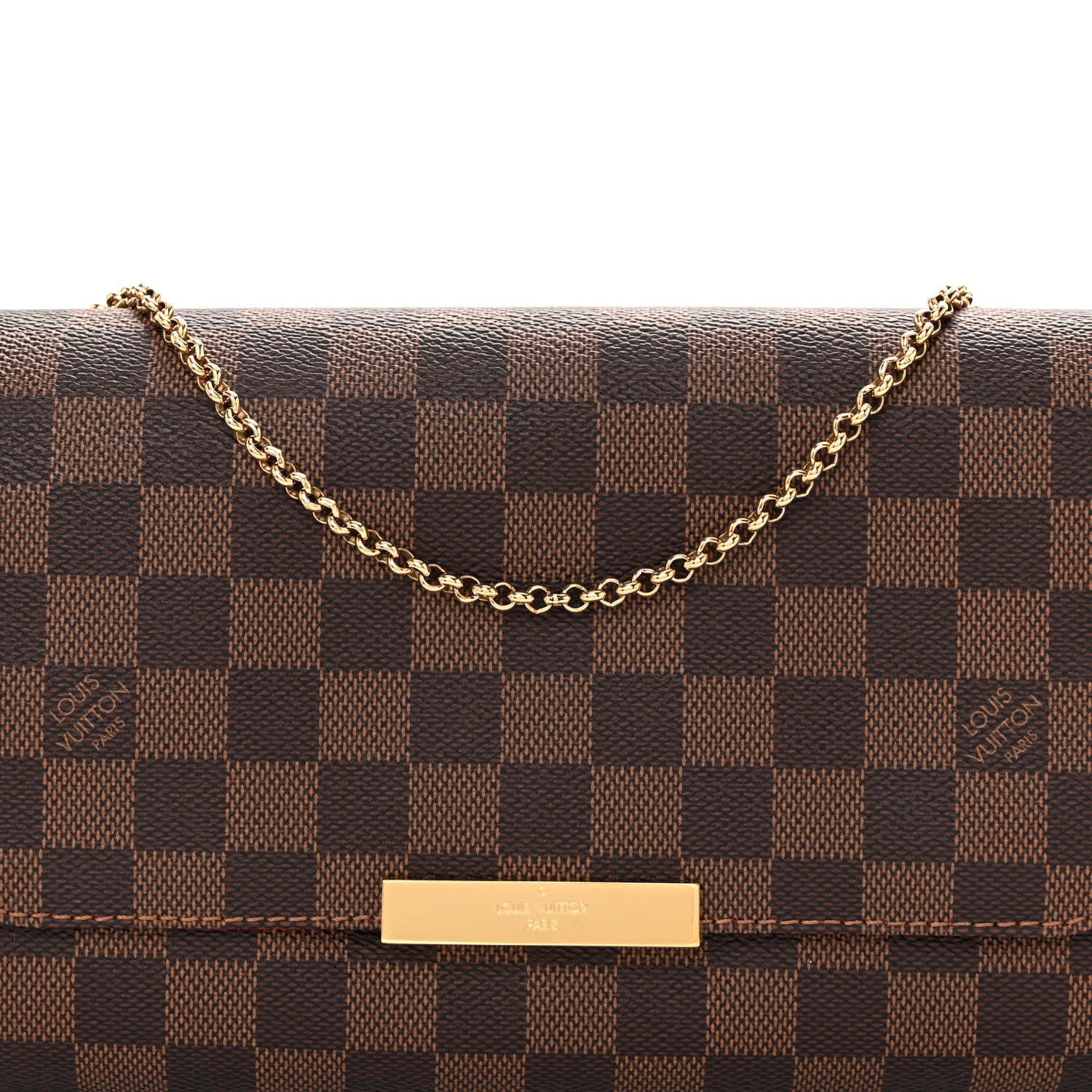 Louis Vuitton Damier Ebene Favorite MM 6 of 8