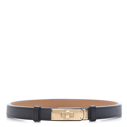 Hermes Epsom Kelly Belt Black 1 of 6