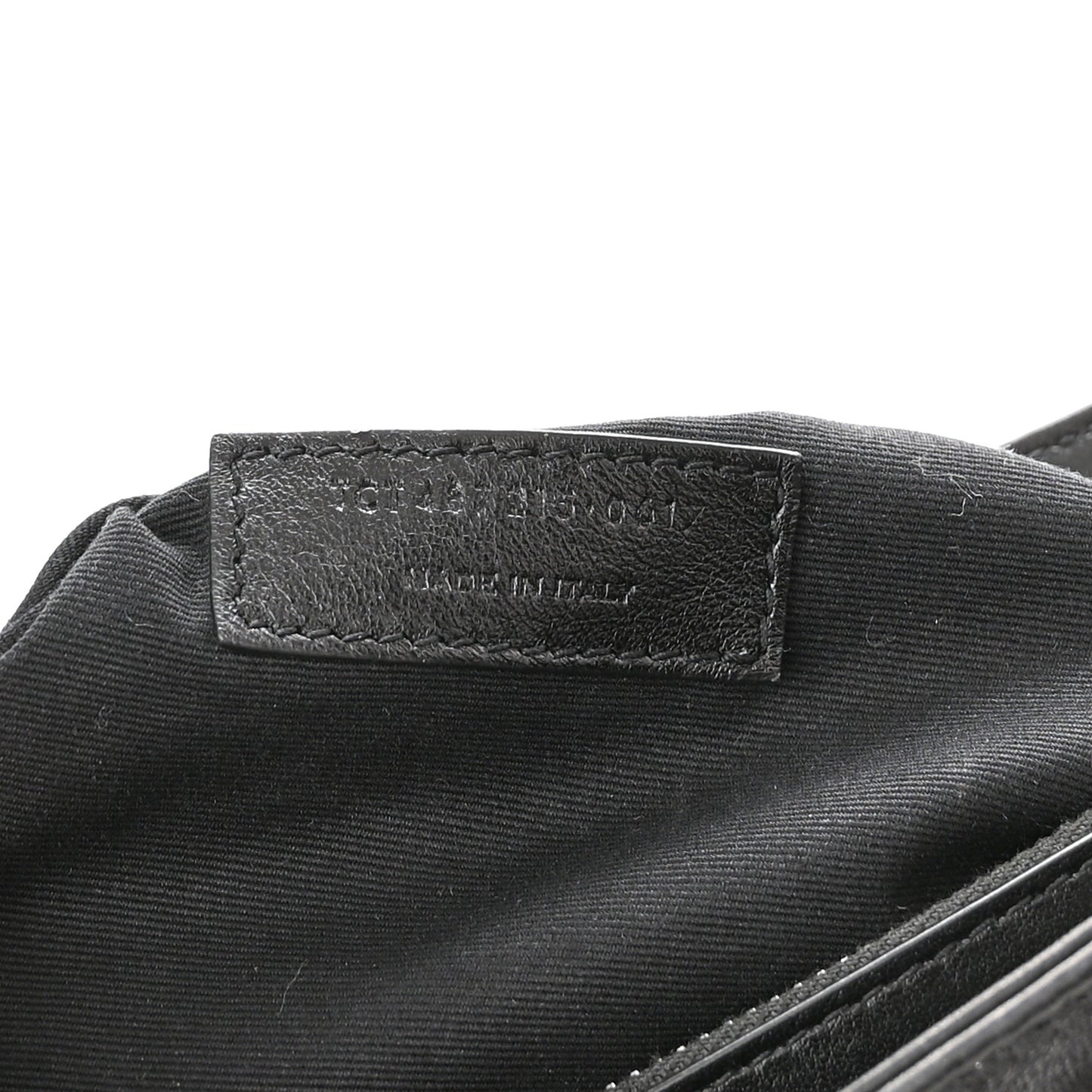 Calfskin Y Quilted Monogram Large Loulou Chain Satchel Black