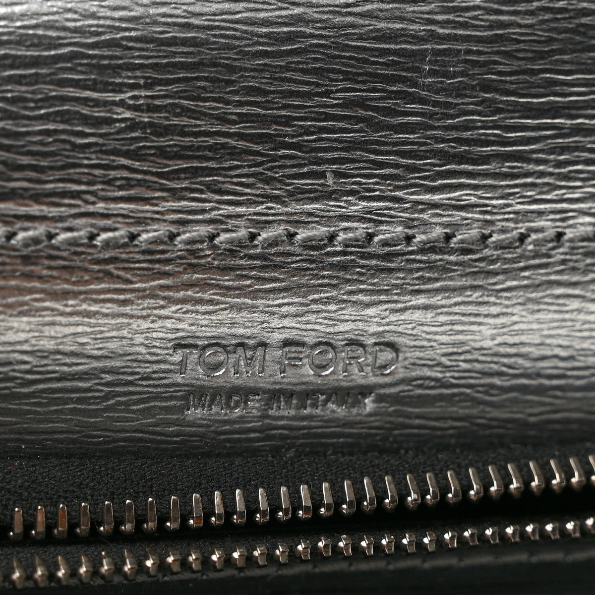Tom Ford Metallic Palmellato Calfskin TF Mini Bag Silver 6 of 12