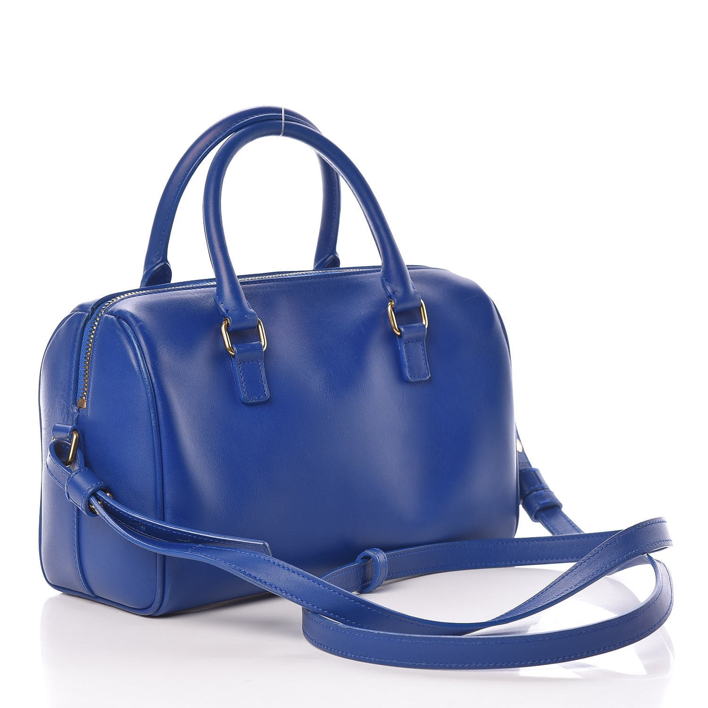 Calfskin Classic Baby Duffle Blue