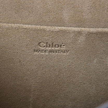 Chloe Calfskin Suede Medium Nile Bracelet Bag Caramel 8 of 9