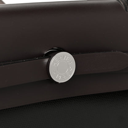 Hermes Toile H Berline Vache Hunter Herbag Zip PM 31 Black Ebene 11 of 12