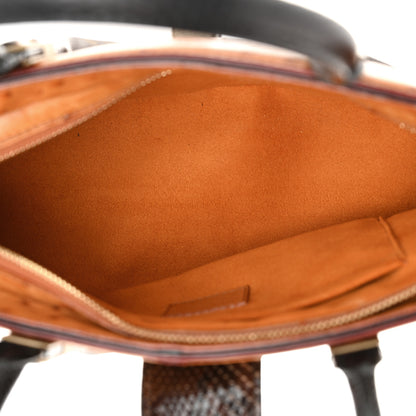 Louis Vuitton Monogram Ostrich Macha Waltz 5 of 14