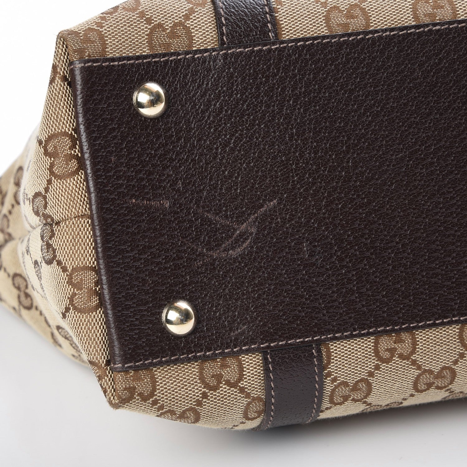 Gucci Monogram Medium Abbey Tote Brown 8 of 8