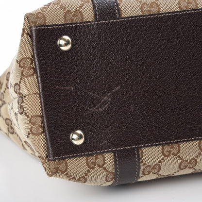 Gucci Monogram Medium Abbey Tote Brown 8 of 8