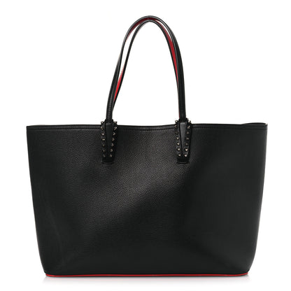 Christian Louboutin Calfskin Empire Spikes East West Cabata Tote Black 1 of 18
