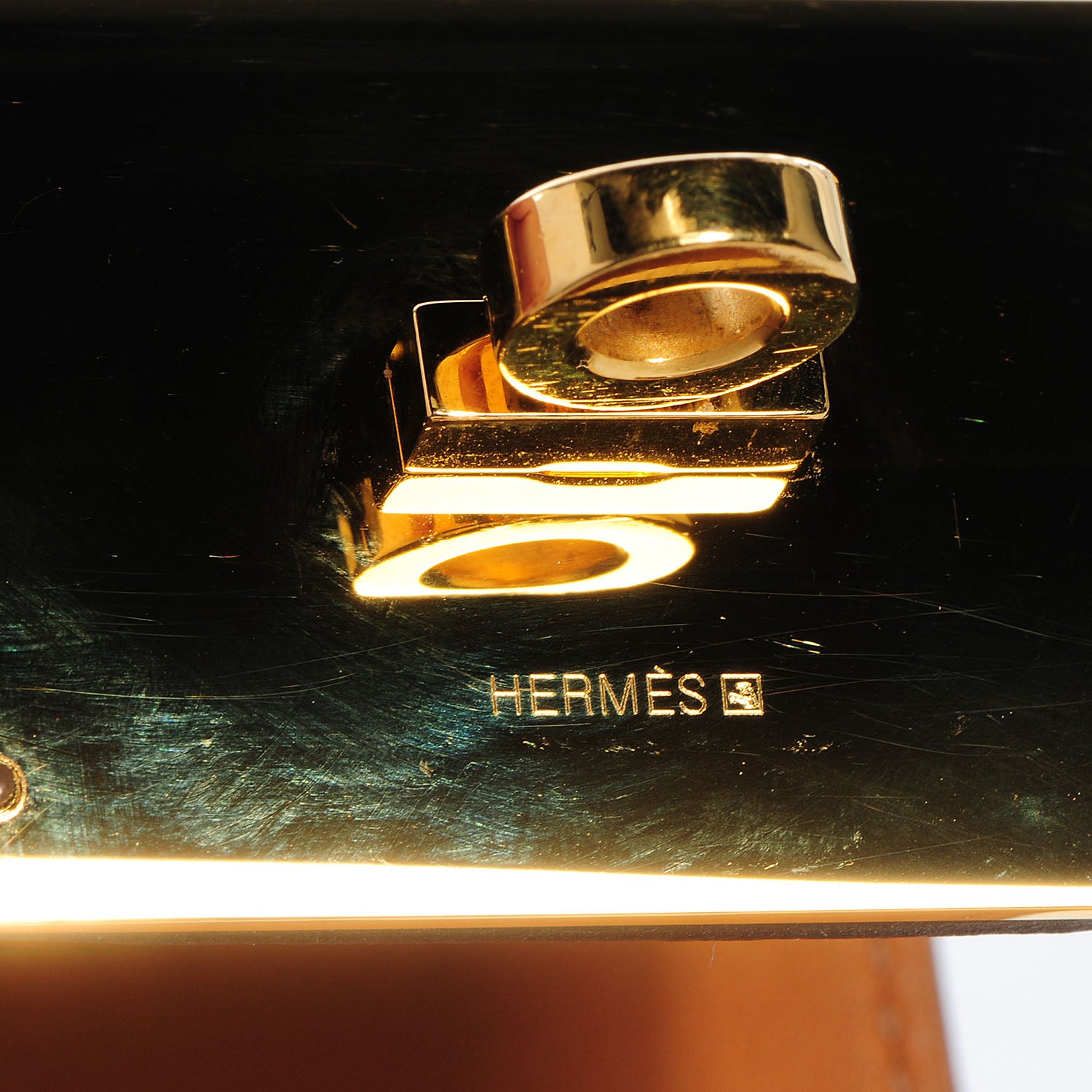 Hermes Matte Alligator Kelly Dog Extreme Bracelet Black Large 4 of 6