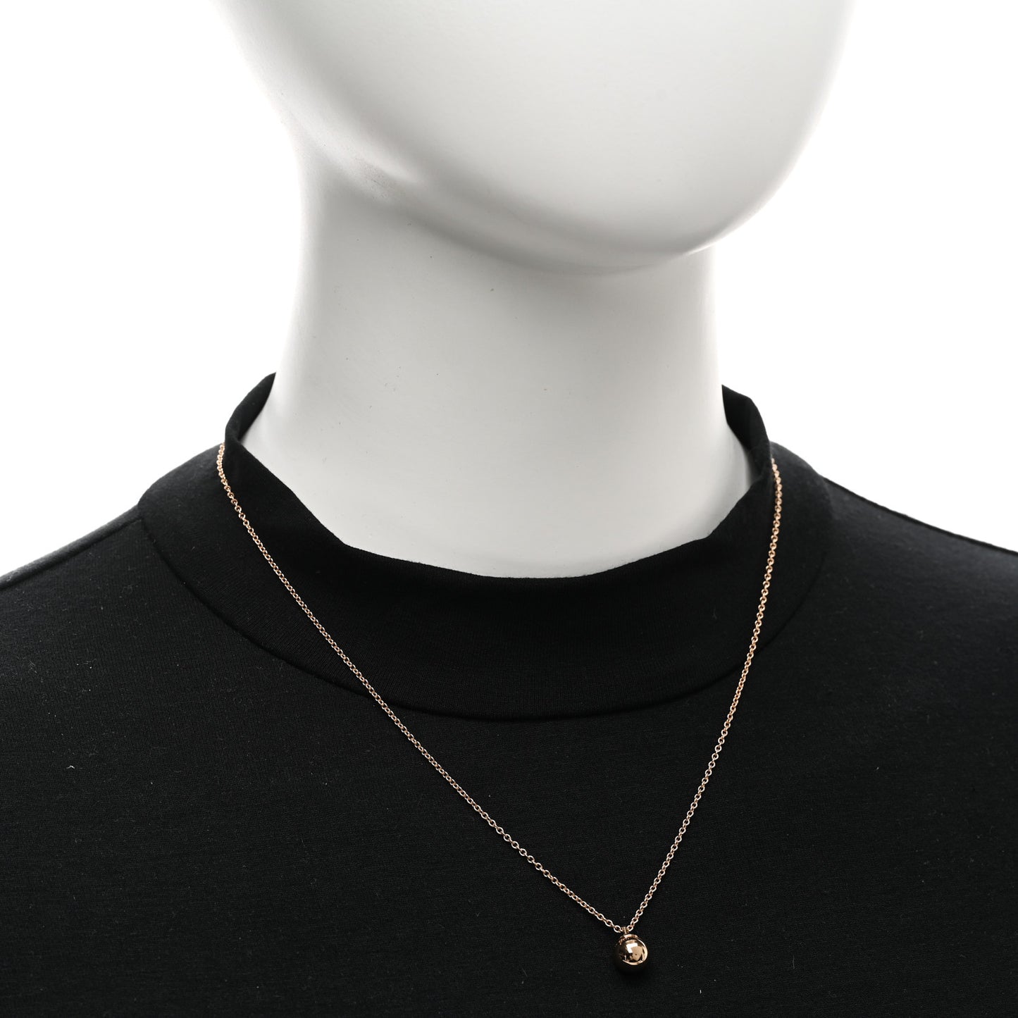 18K Rose Gold 8mm HardWear Ball Pendant Necklace