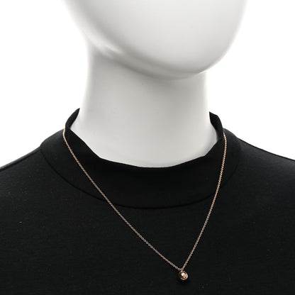 Tiffany 18K Rose Gold 8mm HardWear Ball Pendant Necklace 2 of 4