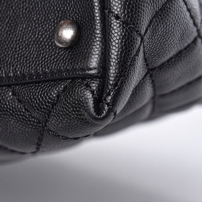 Chanel Caviar Quilted Medium Coco Handle Flap Black 13 of 13