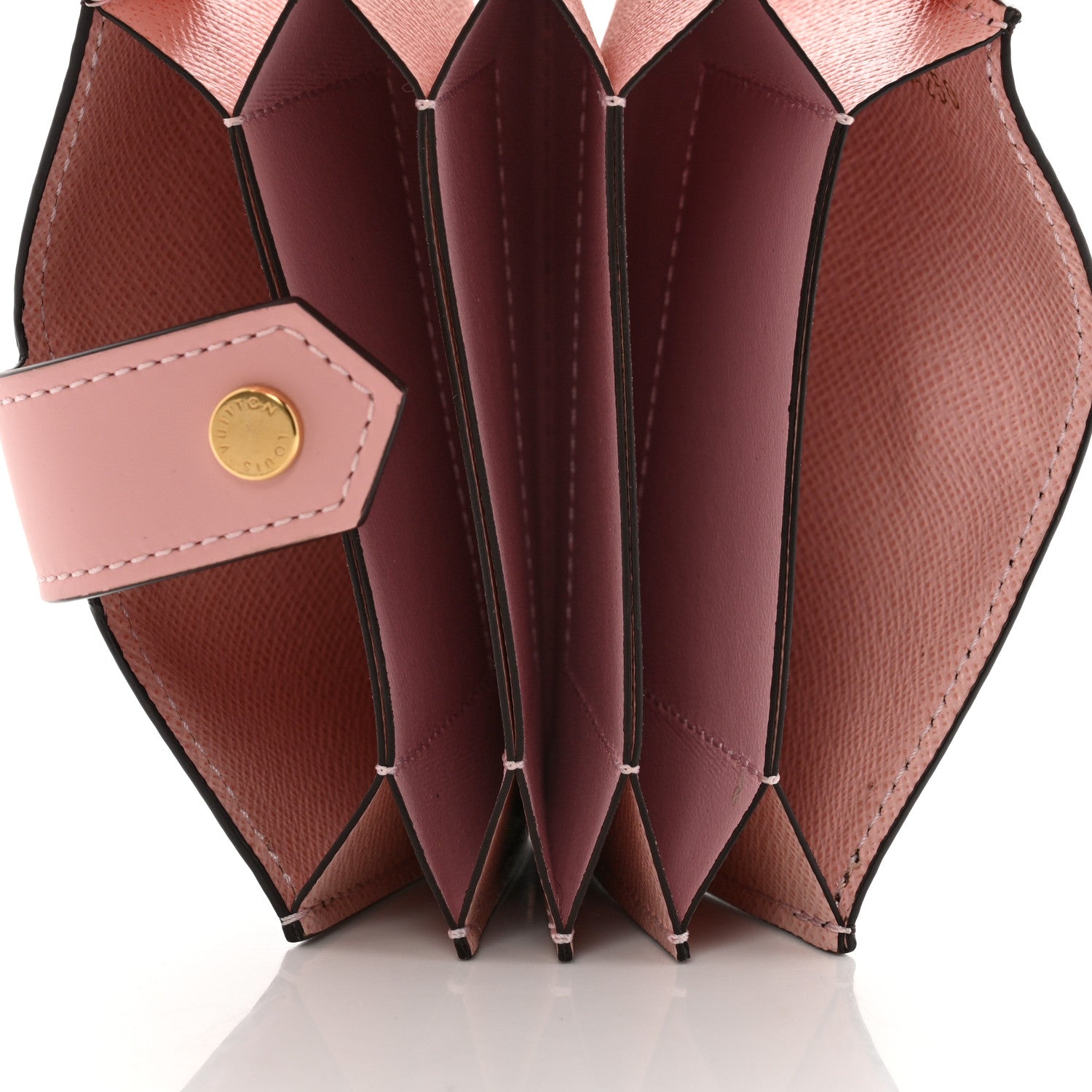 Louis Vuitton Monogram Gusset Card Holder Rose Ballerine 5 of 8